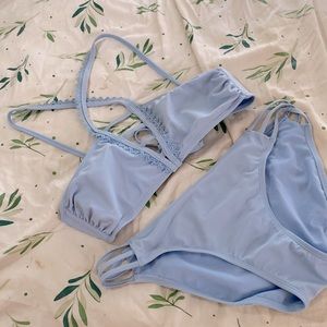 Blue Bikini Set